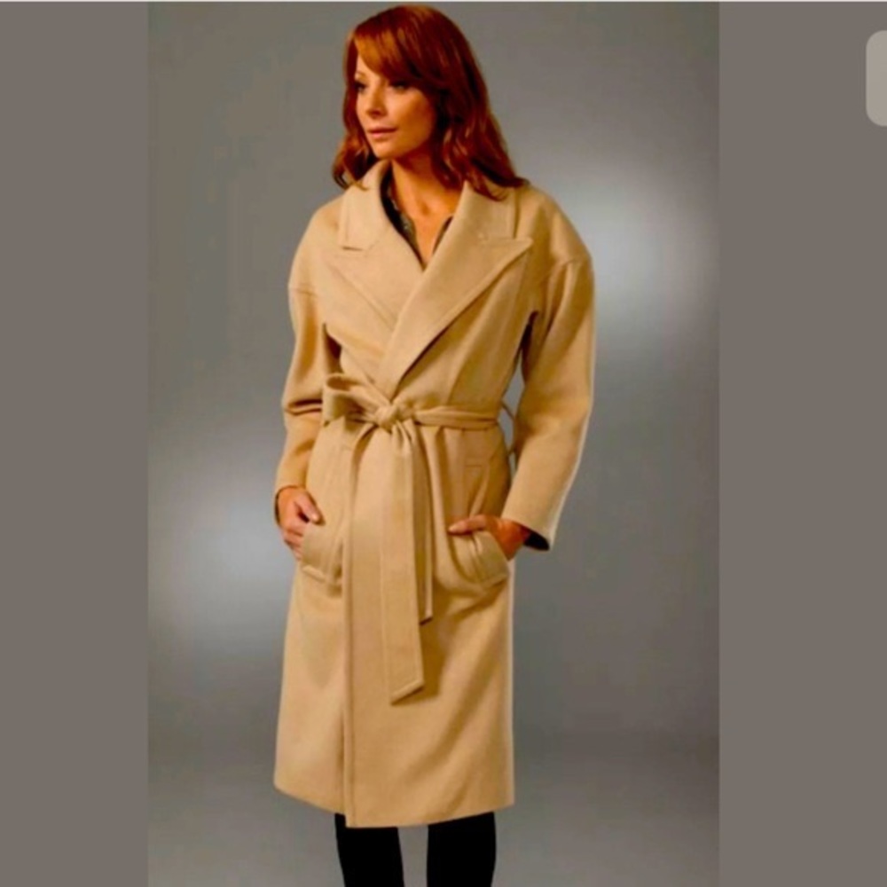 Smythe Oversized Camel Hair Coat (size 6)